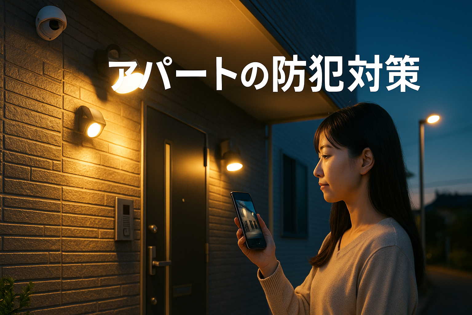 アパートの防犯対策