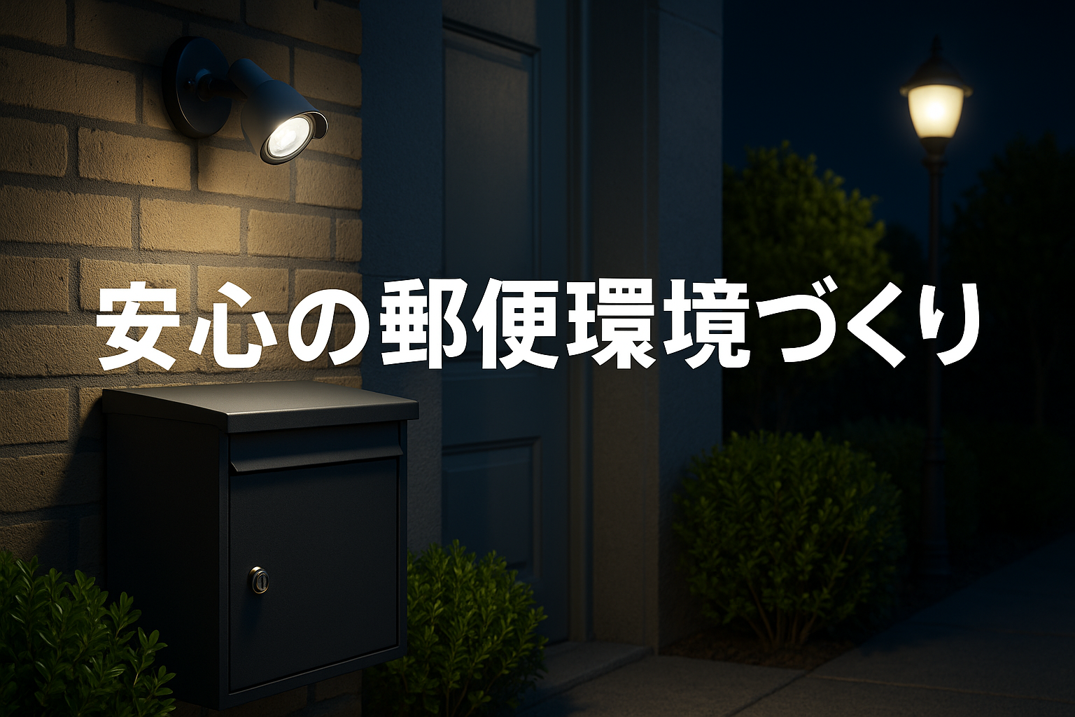 夜のポスト