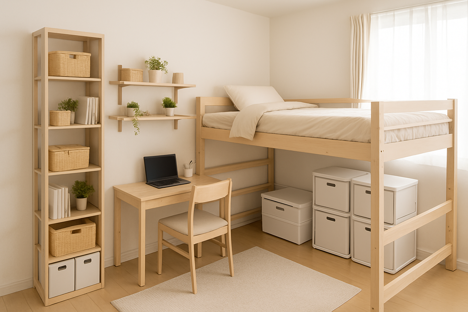 シンプルな部屋